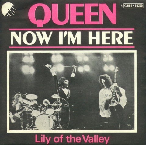 Okladka-belgijskiego-singla-Now-I’m-Here-Lily-of-the-Valley-fot.queenpedia.com