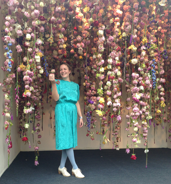 Instalacja kwiatowa Rebecca Louise Law